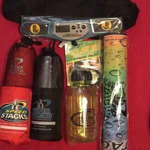 Speed stacks backpack and gear new never used